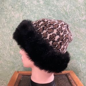 EVERITT leopard theme hat